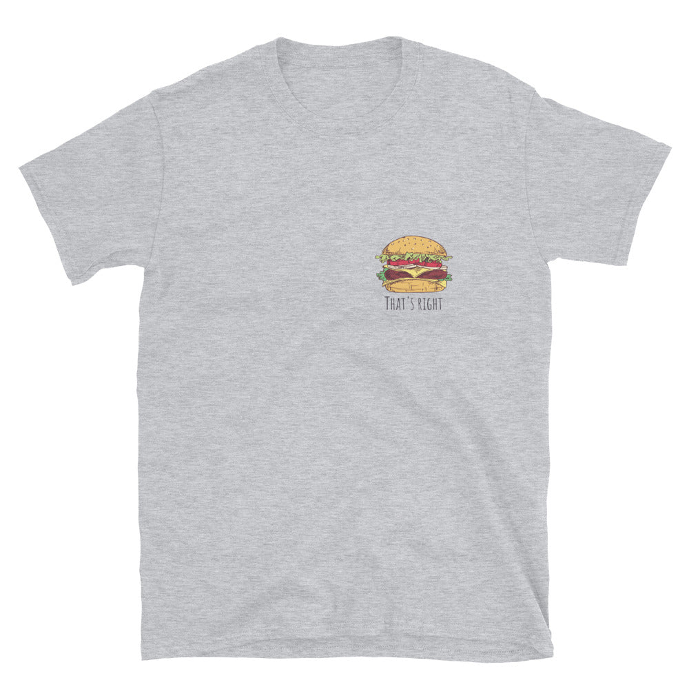 Camiseta Don Pepo burger right básicas